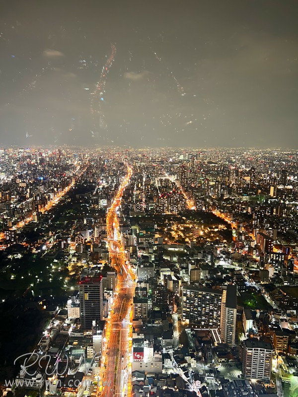 阿倍野HARUKAS展望台夜景