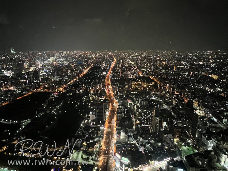 阿倍野HARUKAS展望台夜景